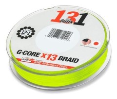 Pletená Šnúra Sufix 131 G-CORE Fluo Green 300m Pletená Šnúra Sufix 131 G-CORE Fluo Green 300m