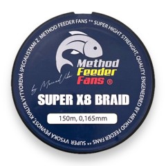 Pletená Šnúra Super X8 Feeder Braid 150 m 0,165 mm/13,9 kg Pletená Šnúra Super X8 Feeder Braid 150 m 0,165 mm/13,9 kg