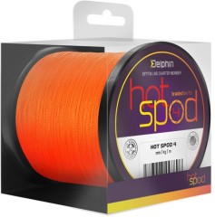 Pletena Špaga Delphin HotSpod 4 Narančasta 0,14mm 9,10kg 300m