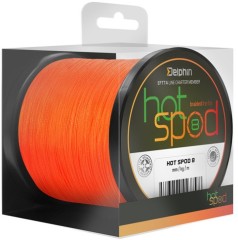 Pletena Špaga Delphin HotSpod 8 Narančasta 0,14mm 9,60kg 300m