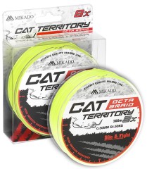 Pletena Špaga Mikado Cat Territory Octa Braid Žuta 300m