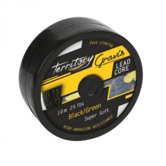 Pletena Špaga Mikado Gravis Leadcore Crna/Zelena 10m Pletena Špaga Mikado Gravis Leadcore Crna/Zelena 10m