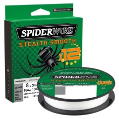Pletena Špaga Spiderwire Stealth Smooth12 Prozirna