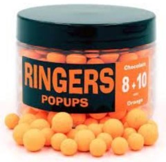 Plovajući Boilies Ringerbaits Čokoladna Naranča Pop-up 8 & 10mm 70gr