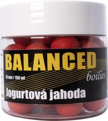 Plutajući Boilies Carp Inferno Balanced Boilie 150 ml Jogurtna Jagoda