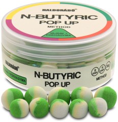 Plutajući Boilies Haldorádó Pop-Up N-Butilična Metoda 30gr Kiselina maslena 9+11mm