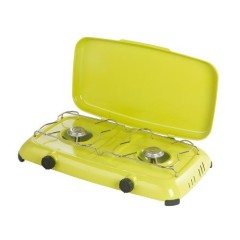 Plynový Stolní Vařič Meva 2 Hořák Orlík s Víkem Vysokotlaký