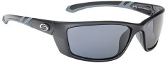 Polarizačné Okuliare Strike King SK Plus Cumberland Matte Black Grey Rubber Sunglasses