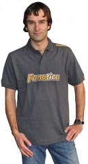 Polo Košile Mikbaits Fanatica Šedá Polo Košile Mikbaits Fanatica Šedá