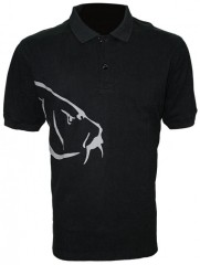 Polo Tričko Zfish Carp Polo T-Shirt Black Polo Tričko Zfish Carp Polo T-Shirt Black