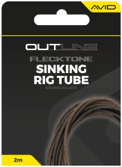 Potapajući Cijev Avid Carp Outline FleckTone Sinking Rig Tube 2m