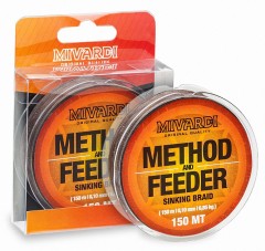 Potápivá Šňůra Mivardi Method & Feeder Sinking Braid 150m Potápivá Šňůra Mivardi Method & Feeder Sinking Braid 150m
