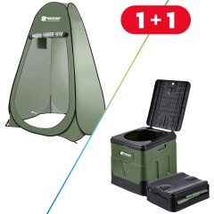 Prenosná Toaleta Holdcarp Portable Toi + Hygienicky Stan