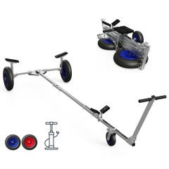 Prepravný Vozík Kolibri Suprod TR350-L-LU Čierno/Červený