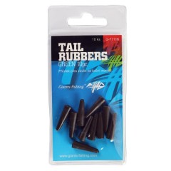 Převlek na Závěsku Giants Fishing Tail Rubbers Green 10ks