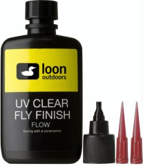 Přípravek na Vázání Mušek Loon Outdoors UV Clear Fly Finish Flow 2oz