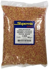 Přísada do Krmení Mondial F Chapelure Fluo Bicolore Anglická Vločka Červeno-Žlutá 500gr