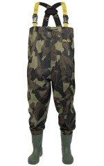 Prsačky Avid Carp 420D Camo Chest Waders Velikost 44 Prsačky Avid Carp 420D Camo Chest Waders Velikost 44