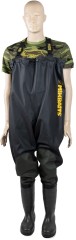 Prsačky Mikbaits Junior Slim Fit Black Prsačky Mikbaits Junior Slim Fit Black