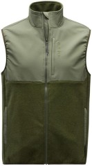 Prsluk Grundéns Bering Fleece Pro Vest - Deep Lichen Green/Deep Depths