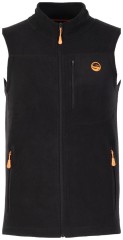 Prsluk Guru Fleece Gilet Black