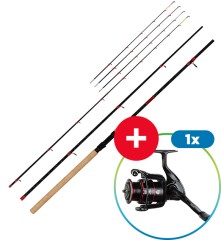 Prut Giants Fishing Fluent MK2 Feeder 3,3m 90gr + Naviják Gaube FD 4000 Prut Giants Fishing Fluent MK2 Feeder 3,3m 90gr + Naviják Gaube FD 4000