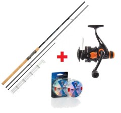 Prut Mistrall Stratus Method Feeder 3,30m 60gr + Naviják + Vlasec 150m AKCE