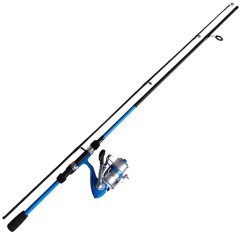 Prut + Naviják Dam Vibe Combo 180cm 5-20gr 2sec 30FD 1BB 0,25mm Blue