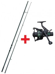 Prút Pelzer Carp Fighter LR 50mm 12ft 3,00lb AKCIA + Navijak Carp Fighter 60