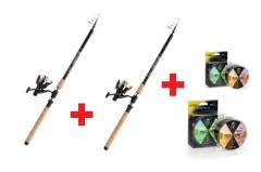 Prut Saenger Startec Allround 2,7m 65gr + Naviják Startec RD40 + Vlasec 300m AKCE 1+1