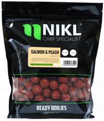 Ready Boilie Nikl Salmon & Peach Attractive