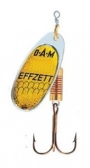 Rotační Třpytka DAM Effzett Standard Spinner Reflex Gold