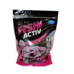 Rozpustné Boilies LK Baits Fish Activ 20mm 1kg Purple Plum Rozpustné Boilies LK Baits Fish Activ 20mm 1kg Purple Plum