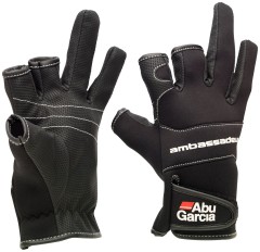 Rukavice Abu Garcia Stretch Rukavica Crna