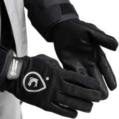 Rukavice Adventer & Fishing pre Chytanie v Sladkej Vode Black