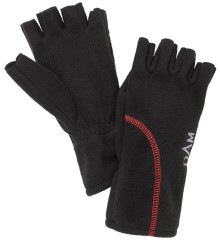 Rukavice Dam Windproof Half Finger Black