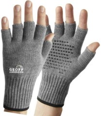 Rukavice Geoff Anderson WizWool Tehnički Merino Siva