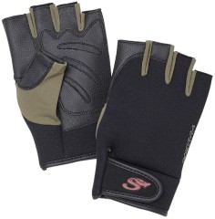 Rukavice Scierra Neo Stretch Polu-prst Crne