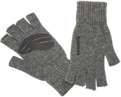 Rukavice Simms Wool 1/2 Finger Glove Steel