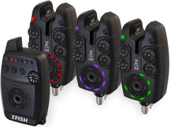 Sada Hlásičov Zfish Bite Alarm Set ZX8 3+1 Sada Hlásičov Zfish Bite Alarm Set ZX8 3+1