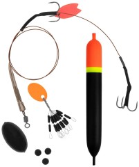 Sada na šťuky Mikado s kačenkou a systémom