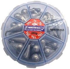 Sada oloviek s obratlíkom Mistrall 480gr Sada oloviek s obratlíkom Mistrall 480gr