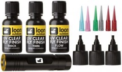 Sada Přípravků na Vázání Mušek Loon Outdoors UV Fly Tying Kit