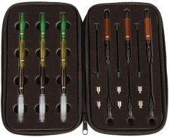 Set 3 indikatora JRC Kurve Slim Indicator Black Neon