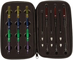 Set 3 Indikatora JRC Kurve Slim Indicator Black