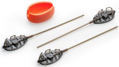Set Hranilica Mivardi Method Feeder QMR Grip Long Vel. L (30gr + 40gr + 50gr + Kalup)