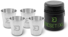 Set Nerezových Panáků Delphin RESET XL 4v1 Set Nerezových Panáků Delphin RESET XL 4v1
