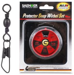 Set obratlíků s karabinkou Saenger Set obratlíků s karabinkou Saenger