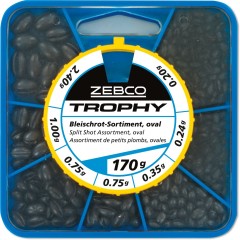 Set Ovalnih Sačmi Zebco 170g