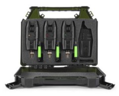 Set signalizatora Korum KBI Bite Alarm Presentation Set 3+1